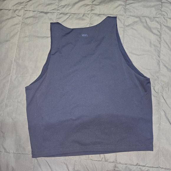 Madewell Navy Blue Tank Top Size S - Picture 4 of 4